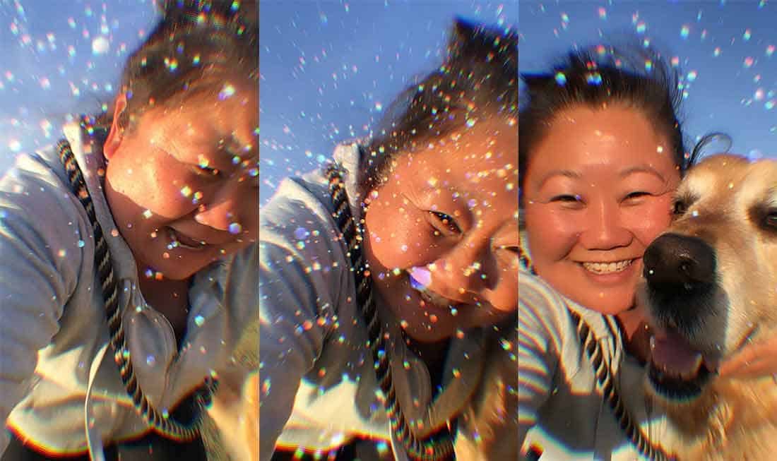 Nagi Dozer selfie attempt