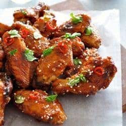 Sticky Chinese Chicken Wings