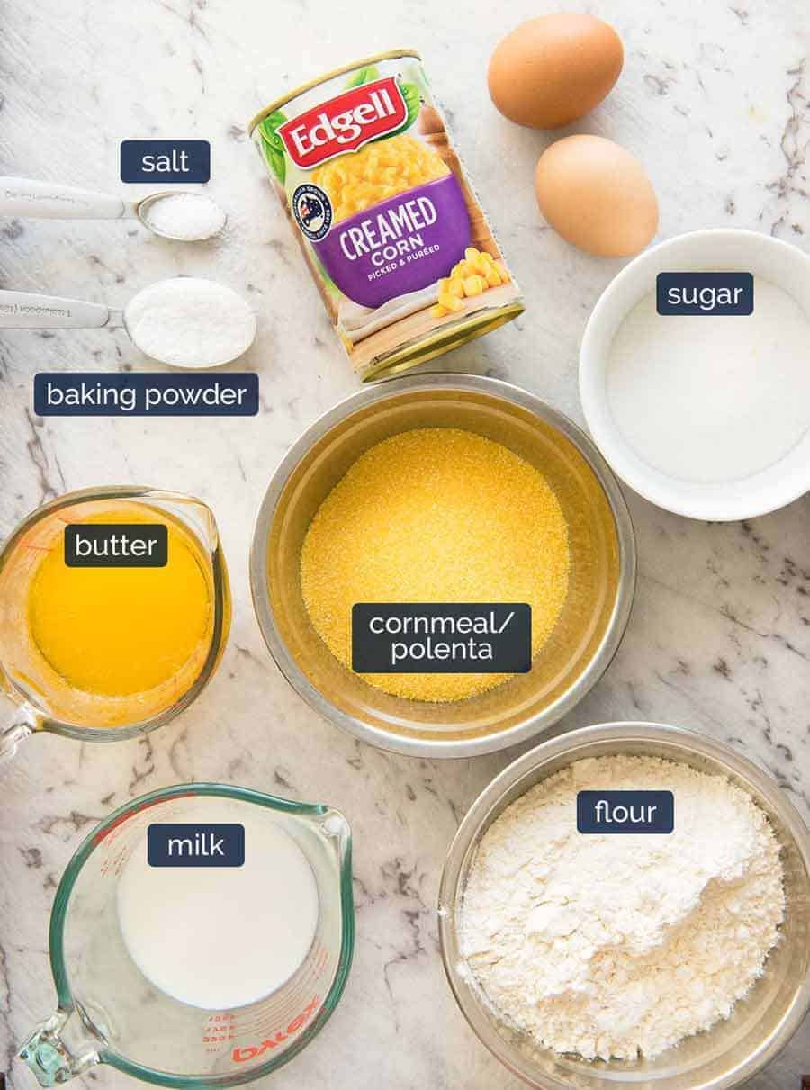 What goes in Cornbread Muffins?