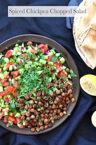 Arabian Feast Menu (1 hr prep): Spiced Chickpea Salad