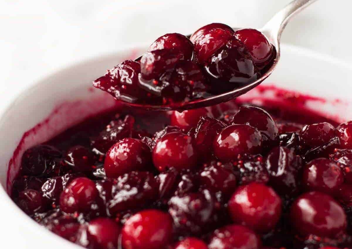 Easy Classic Cranberry Sauce www.recipetineats.com