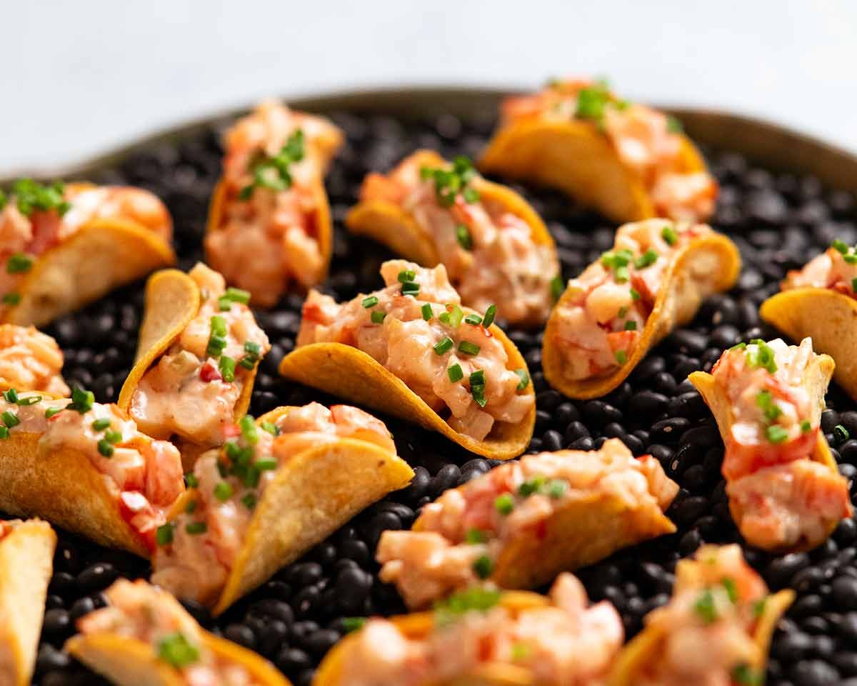 Prawn Cocktail Mini Tacos