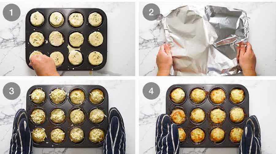 How to make Mini Potato Dauphinoise - Gratin Stacks