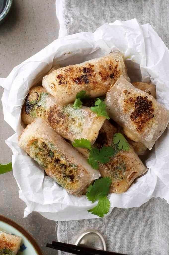 Overheard photo of Crispy Chinese Rice Paper Wrapped Fish