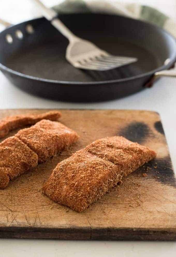 Cajun Blackened Fish - An incredible flavour explosion, so easy to make!