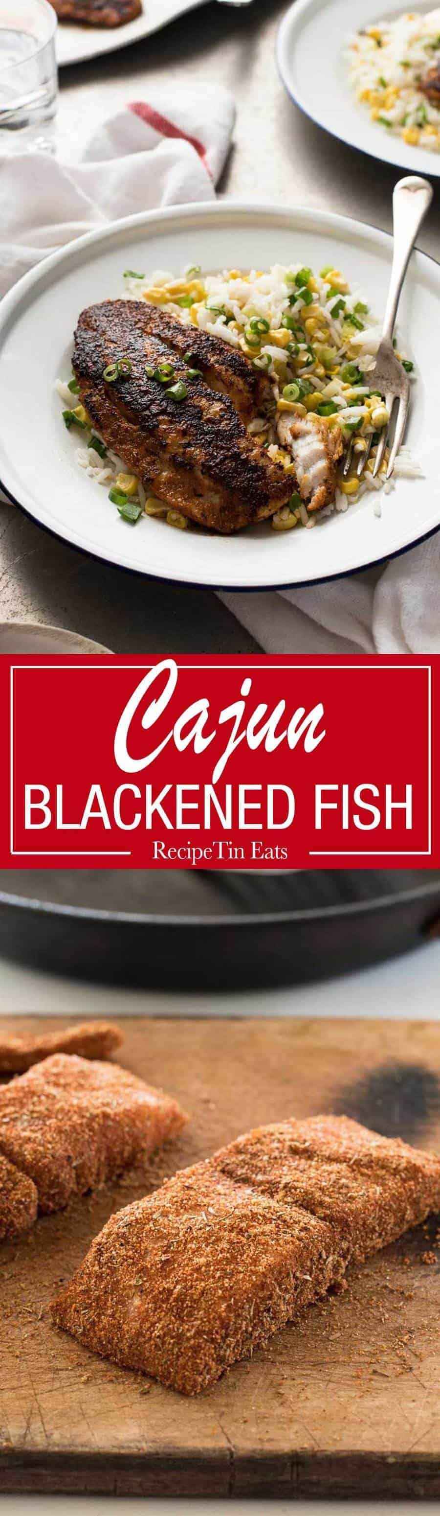 I am OBSESSED with this spice mix. I use it for everything!! Fish, shrimp, chicken etc