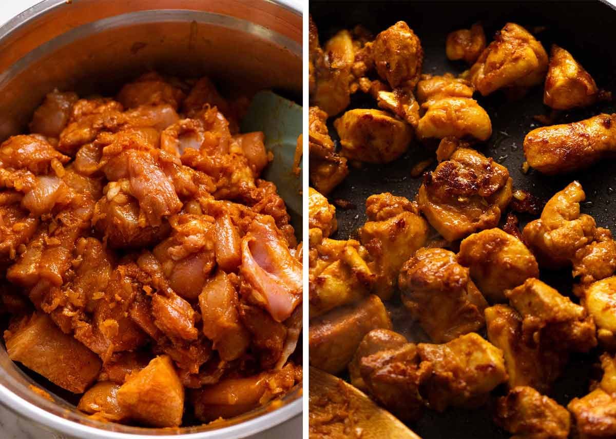 Satay Seasoning Marinated Chicken