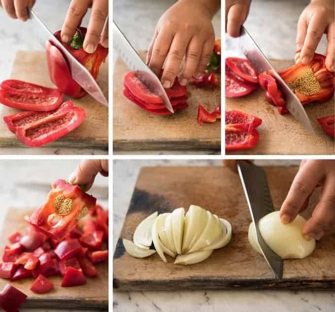 Bright and colourful, this Sweet and Sour Chicken Stir Fry is made with a sauce that rivals the best Chinese restaurants! recipetineats.com