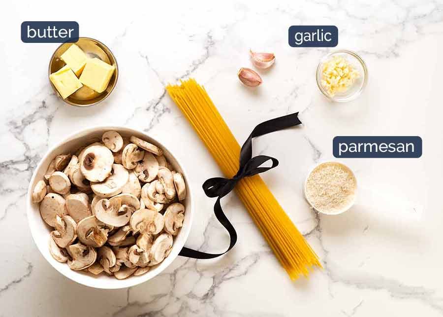 What goes in Mushroom pasta