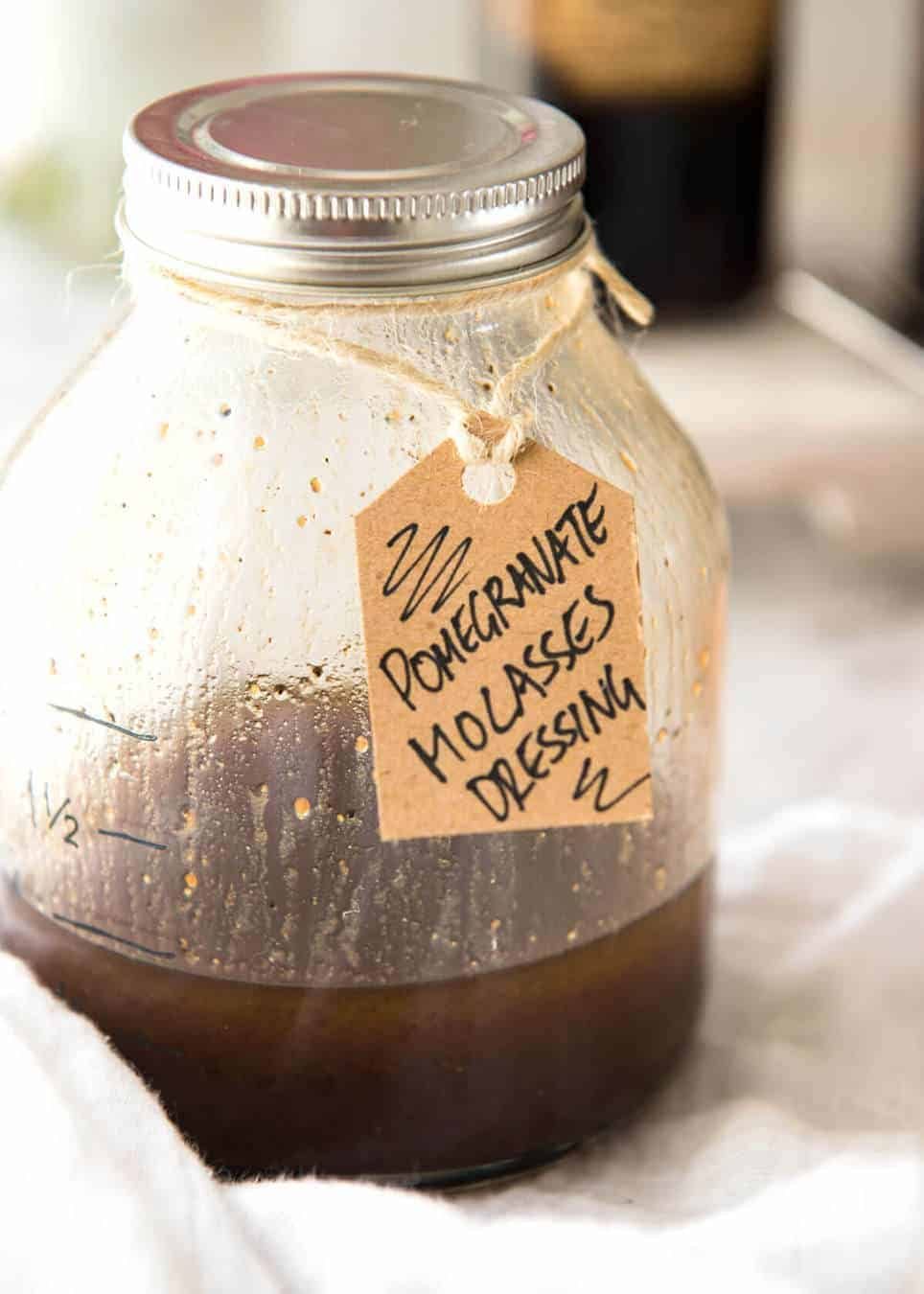 Pomegranate Molasses Dressing - An exotic sounding yet simple to make Middle Eastern dressing, fantastic with roasted vegetables. www.recipetineats.com