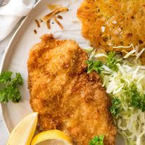 There is nothing quite like a freshly made schnitzel. Extra crunchy and golden, make this with pork, chicken, veal or turkey. recipetineats.com