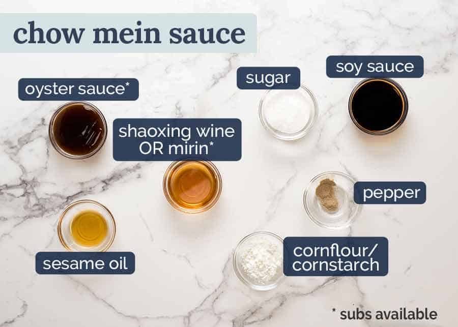 Ingredients in Chow Mein Sauce