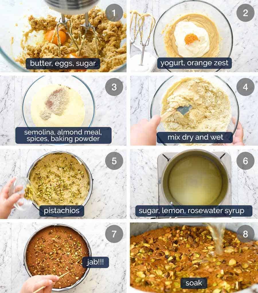 How to make Persian Love Cake