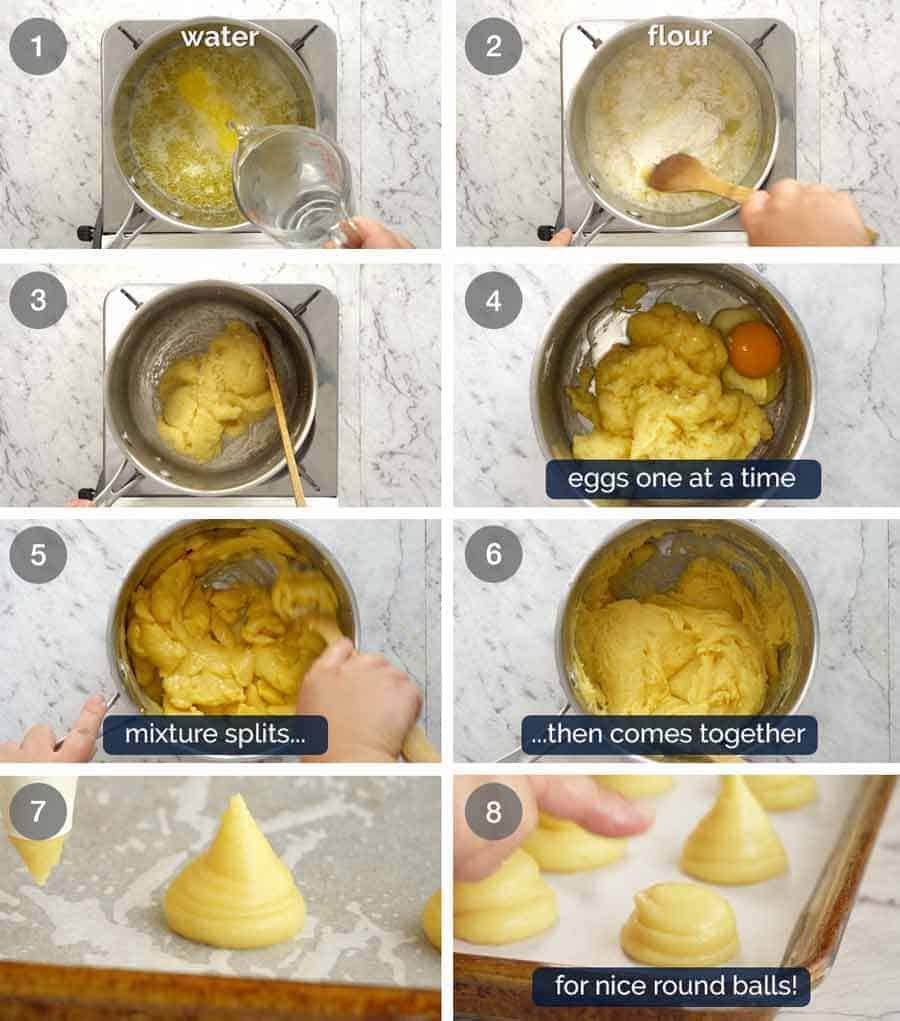 How to make Profiteroles