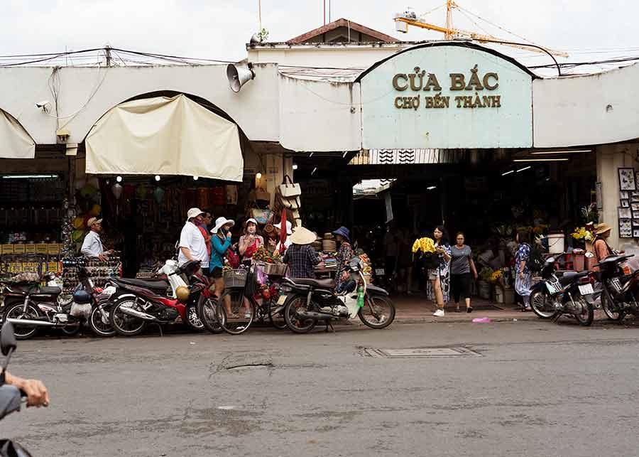 Ben Thanh Markets in Ho Chi Minh City, Vietnam