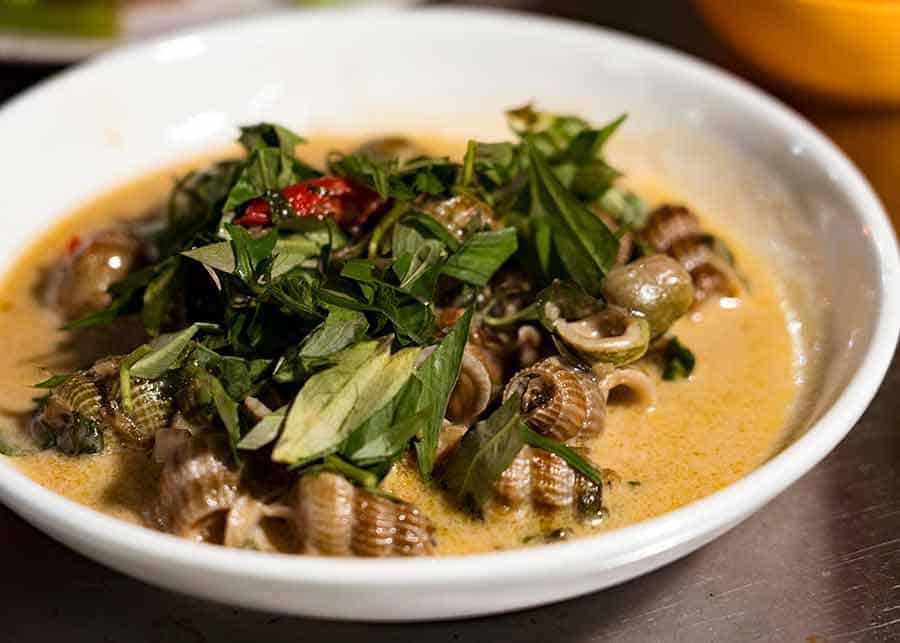 Vietnamese Sea Snails Dish - Oc An in Ho Chi Minh City, Vietnam
