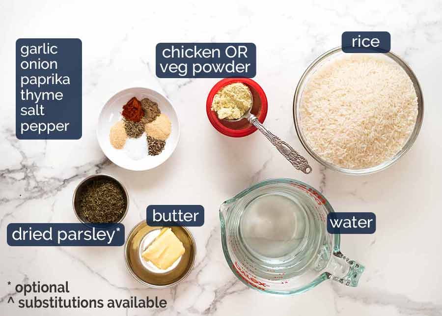 Spices for rice to make it taste better