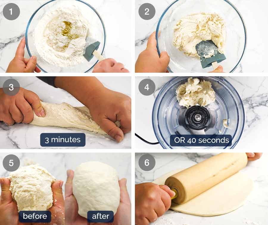 How to make pizza dough without yeast