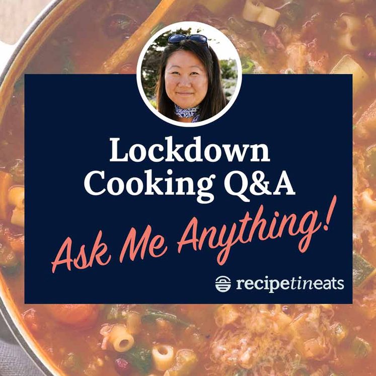 Lockdown Cooking Help Hotline