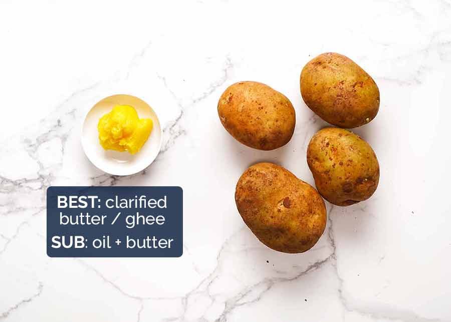 Ingredients in Potato Rosti