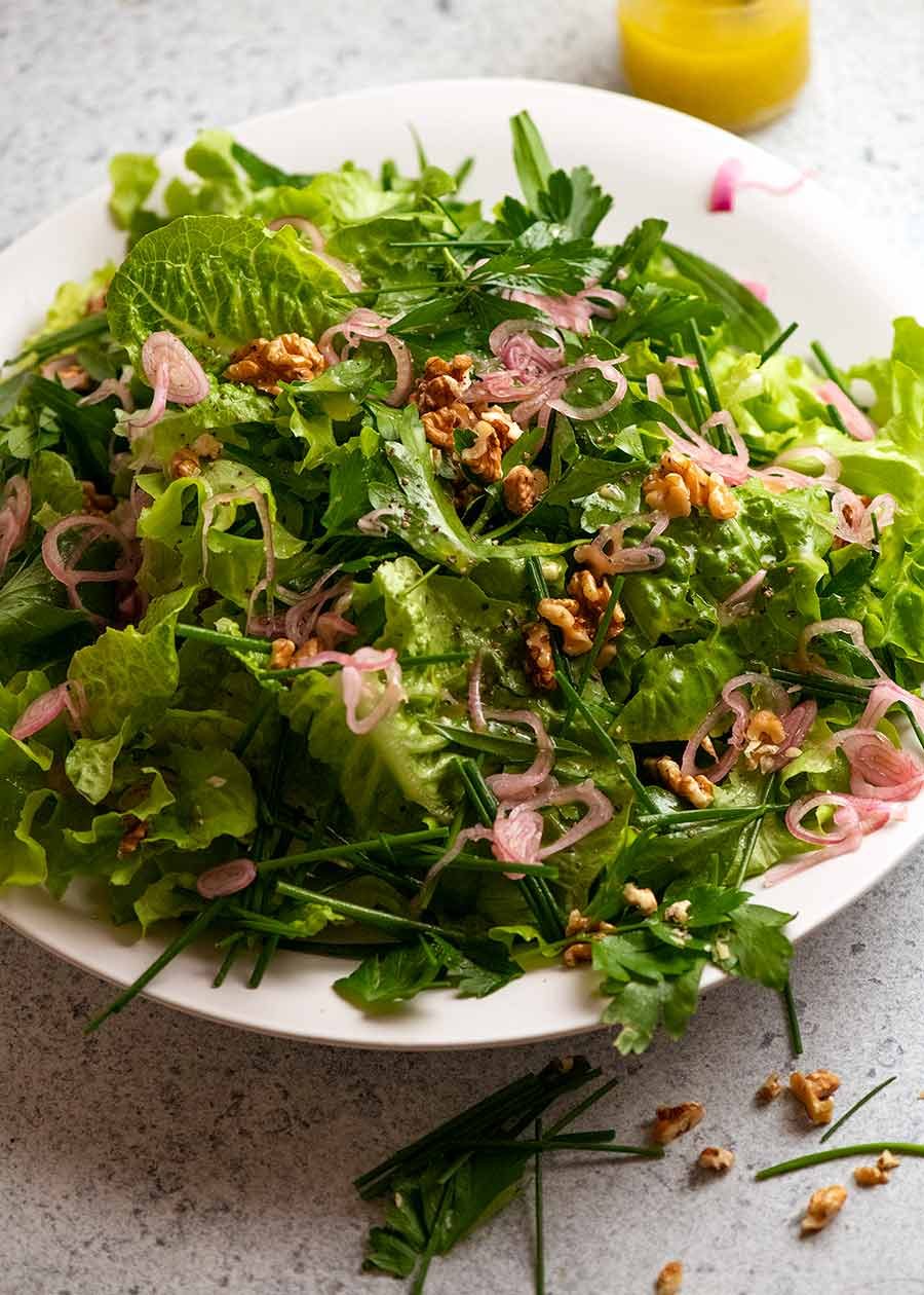 Big plate of French Bistro Salad