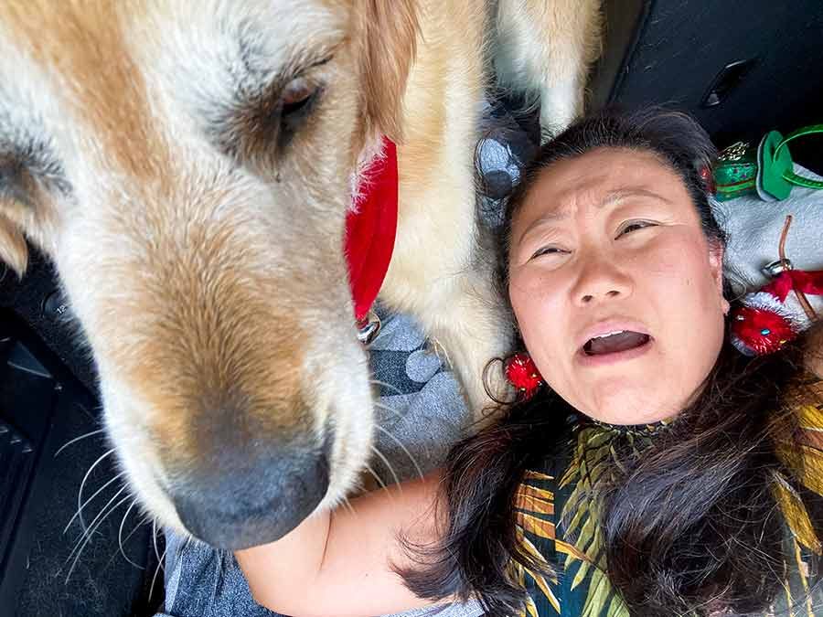 Nagi Dozer Christmas 2020 Selfie