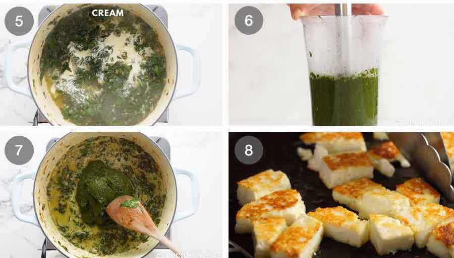 How to make Palak Paneer