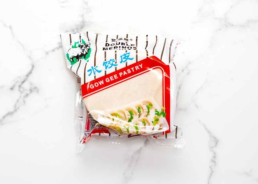 Vegetable dumpling wrapper