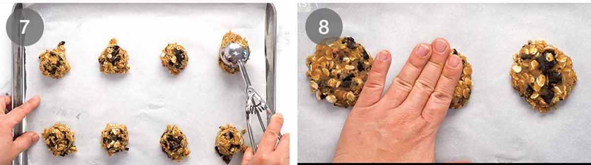 How to make Brown butter oatmeal choc chip cookies