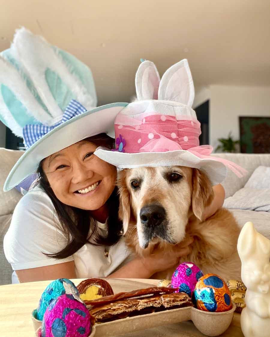 Nagi Dozer Easter selfie 2023