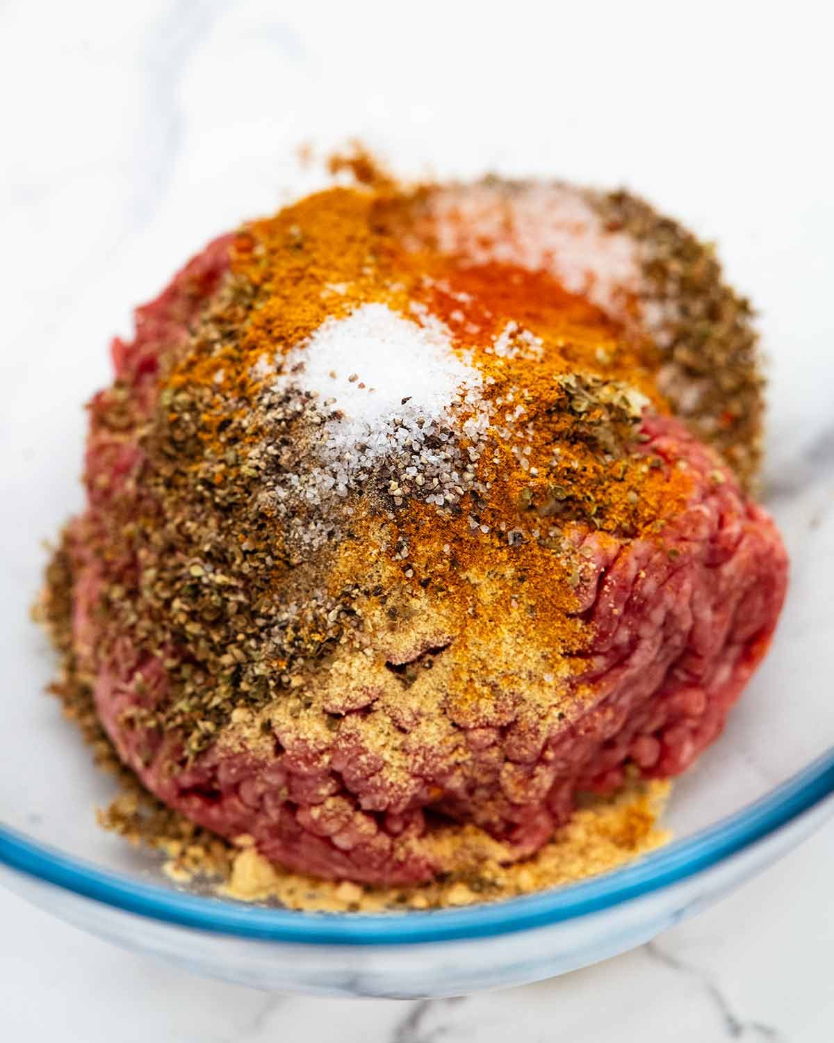 Making Greek lamb kofta kebabs