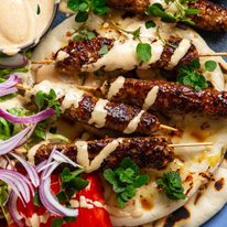 Greek lamb kofta kebabs