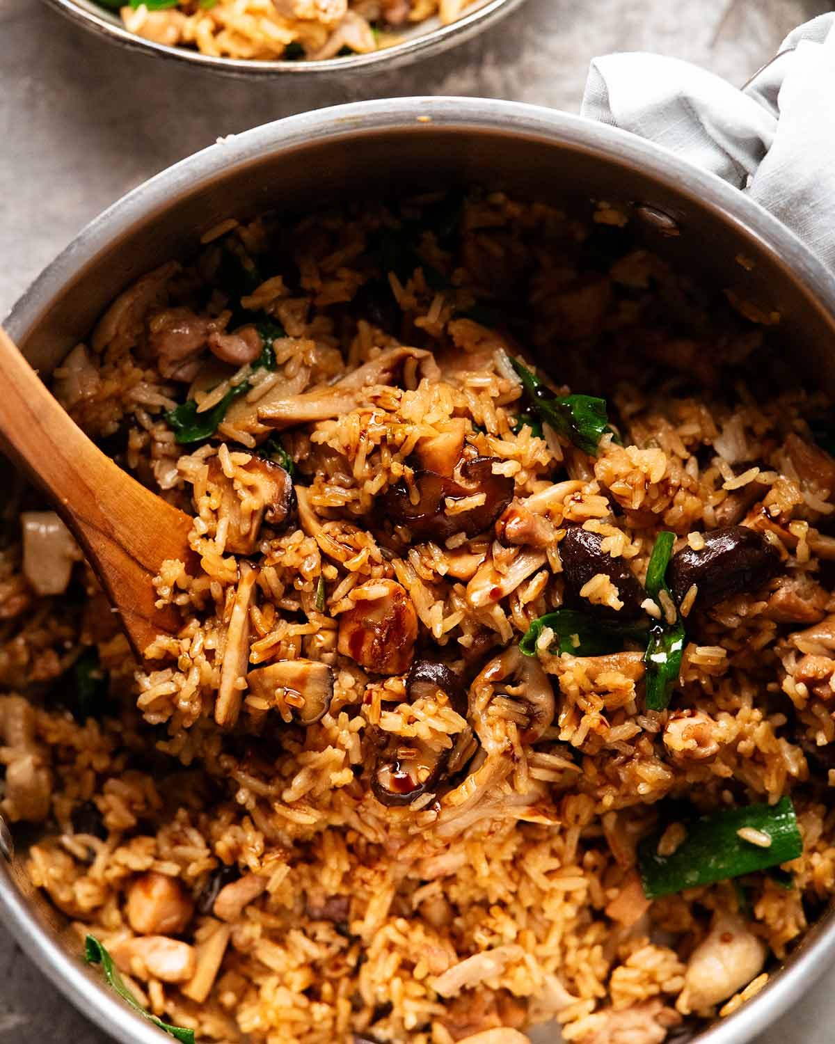 One pot ginger chicken and rice