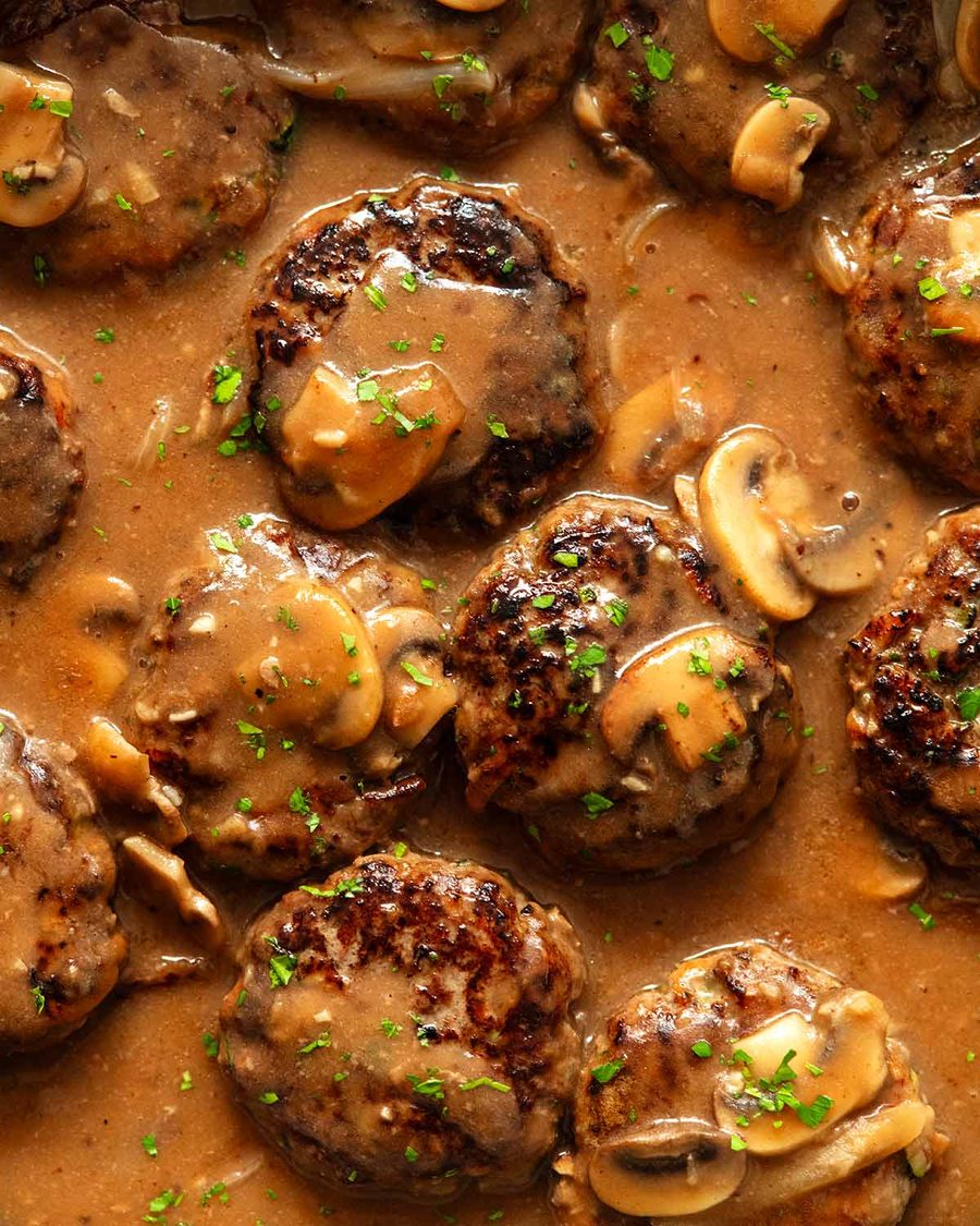 Smothered Rissoles