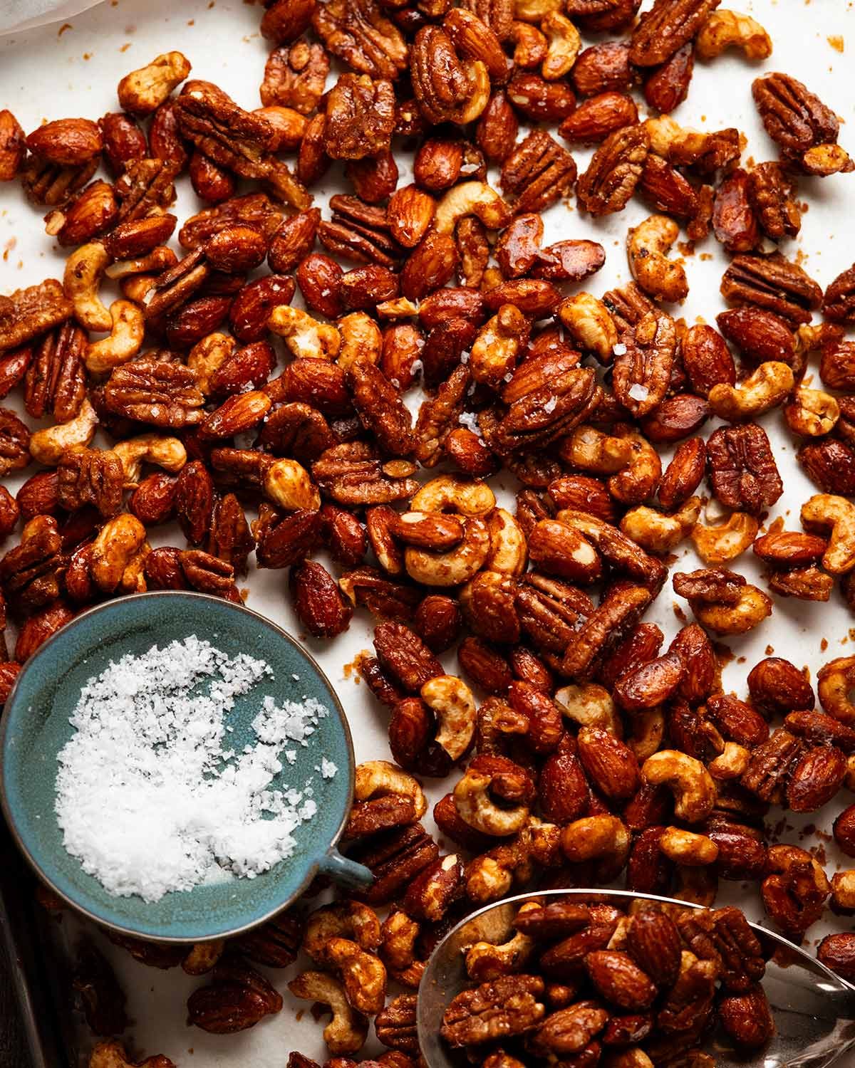 Texas BBQ candied nuts
