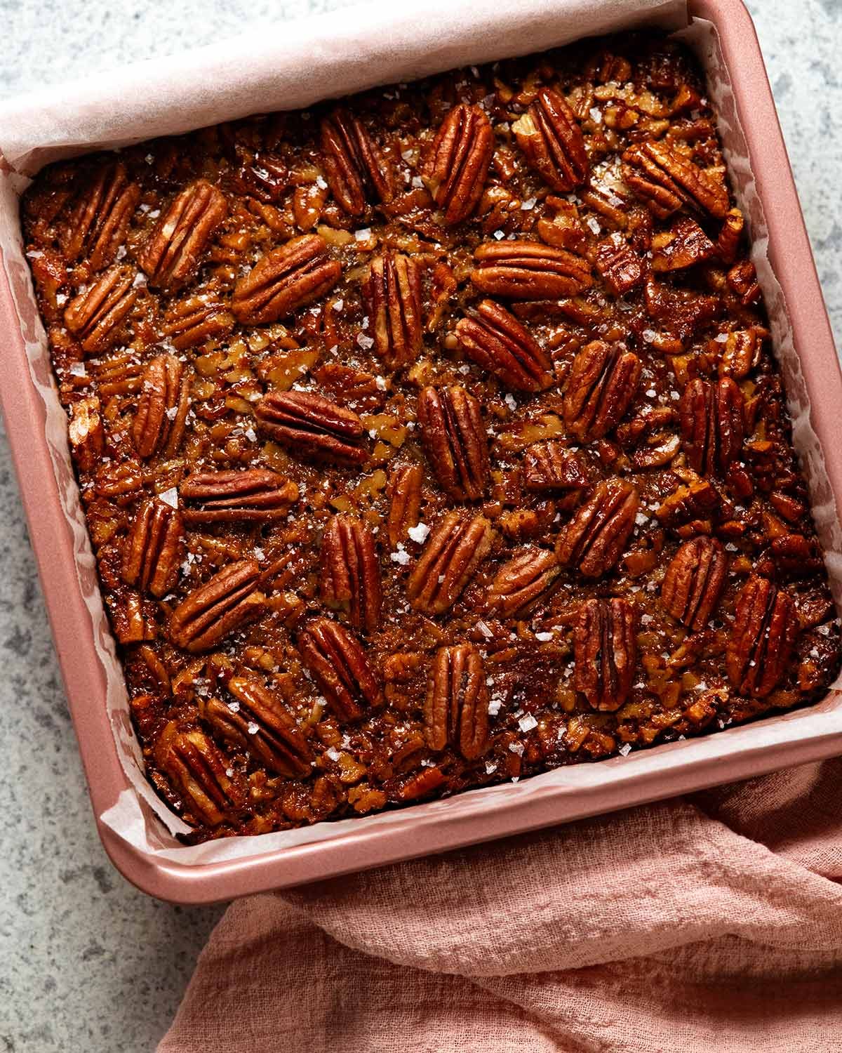 Maple Pecan Pie Bars