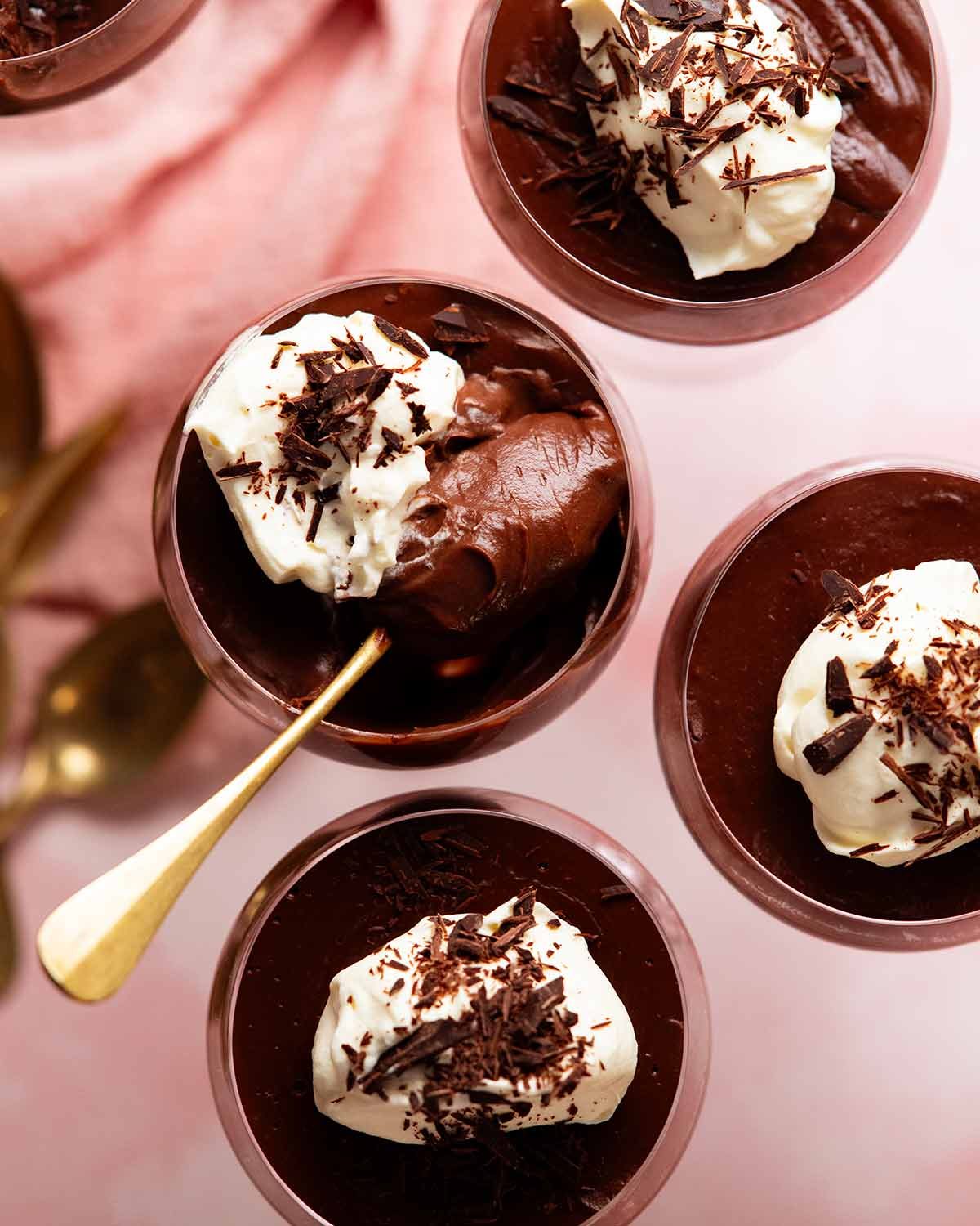 Chocolate Pudding Pots